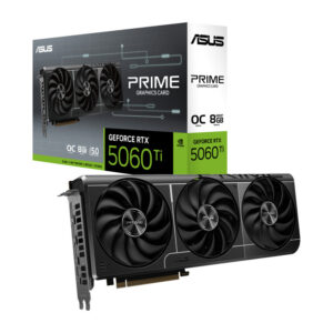 ASUS VGA PRIME-RTX5060TI-O8G8GB GDDR7 OC, 128-bit3x DP, 1x HDMI - Slika 1