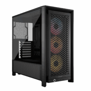 CORSAIR FRAME 4000D RS ARGB3xRS120 ARGB fans, 360mm rad170mm cooler, 430mm GPU, ATX, Black - Slika 1