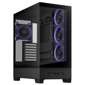 ASUS CASE A31 PLUS TG ARGB BLKMid-tower, ATX, 7 Expansion4x ARGB 120mm fans - Slika 1