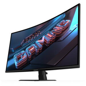 Gigabyte Monitor 31.5" GS32QCA31.5" VA 1500R, 2560x1440 QHD 250cd, 180Hz, 1ms, 2x HDMI, 1x DP - Slika 1