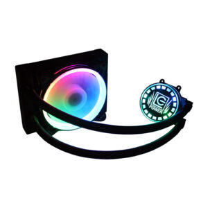LC-Power LC-CC-120-LiCo-ARGBLiquid CPU cooler,120 mm fanfor Intel and AMD sockets - Slika 1