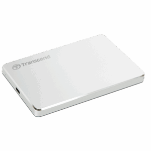 Transcend HDD 2TB StoreJet C3SPortable,Type-C,Silver - Slika 1