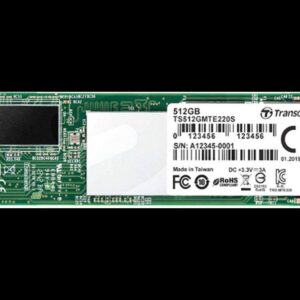Transcend SSD 512GB M.2 NVMePCIe Gen3 x4,3,500/2500 MB/s - Slika 1
