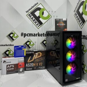 PCM Gaming računar AMD Ryzen 5 5600G, 16GB DDR4, RX Vega 7, 480GB SSD - Slika 1