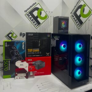 PCM Gaming računar AMD Ryzen 5 5600X, 16GB DDR4, RTX 5070 12GB , 1TB NVMe