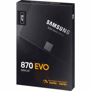 Samsung SSD 4TB 870 EVO2.5'' SATA3;V-NAND MLC560MB/s read,530MB/s write - Slika 1