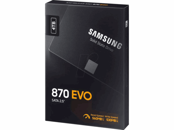 Samsung SSD 4TB 870 EVO2.5'' SATA3;V-NAND MLC560MB/s read