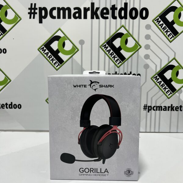 White Shark HEADSET GH-2341 GORILLA Crno/crvene
