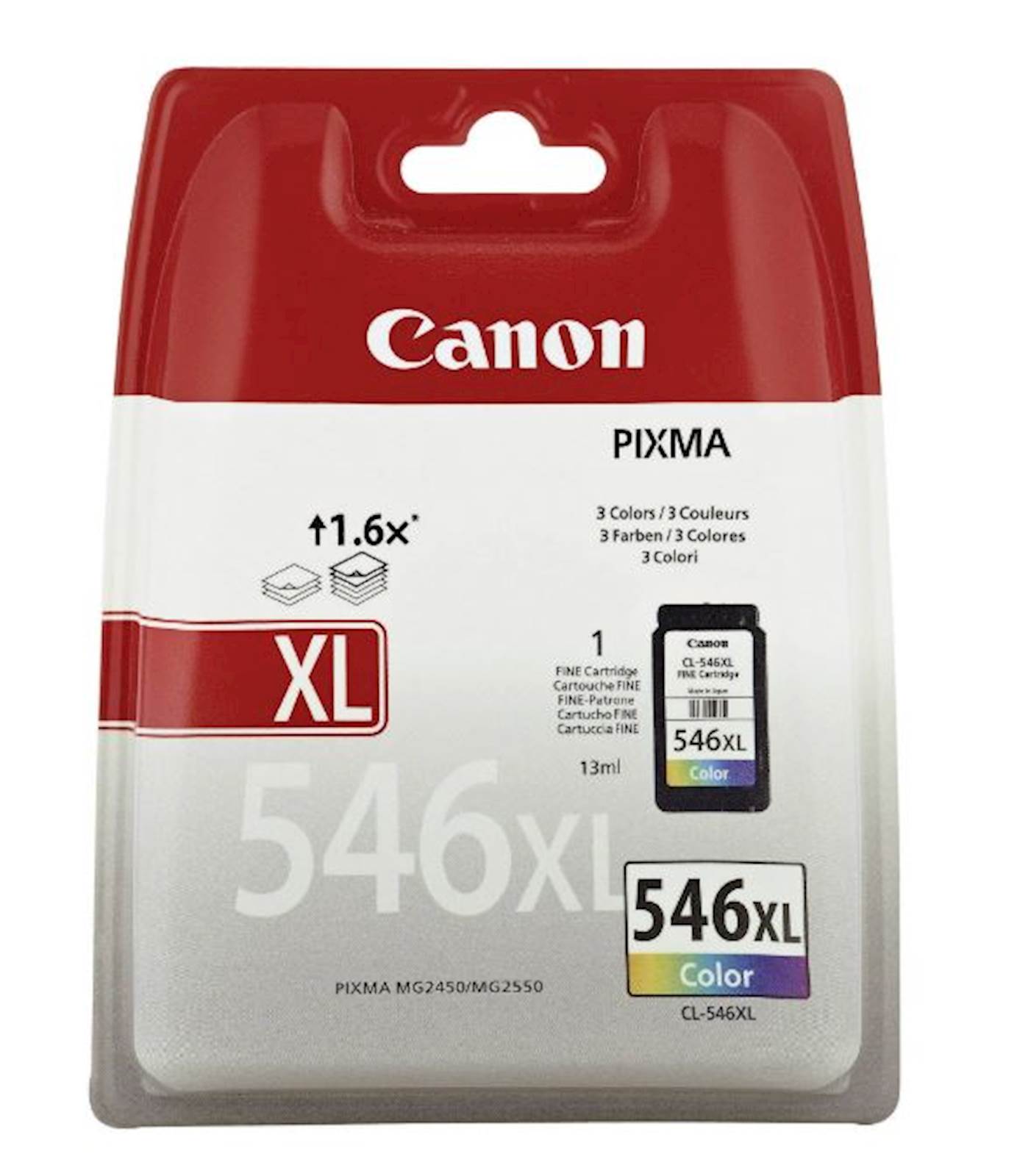 Tinta CANON CL-546XL