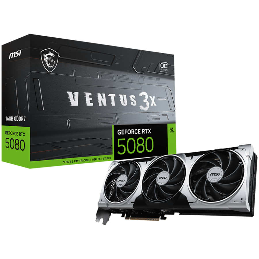 MSI RTX 5080 16G VENTUS 3X OC PLUS