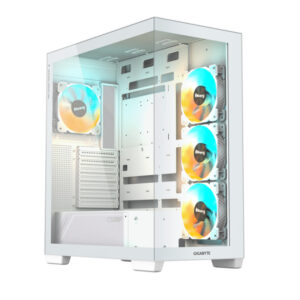 Gigabyte C500 Panoramic Stealt  Mid-tower, ATX, 4x ARGB fans White Case - Slika 1