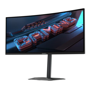 Gigabyte Monitor 34" GS34WQCA 34" VA 1500R, 3440x1440 WQHD 120Hz, 300cd, 1ms, height, tilt - Slika 1