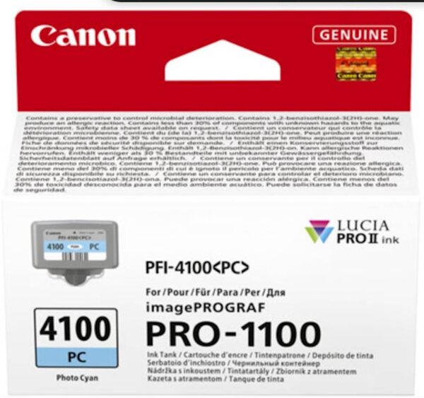 Tinta CANON PFI-4100 PC Tinta CANON PFI-4100 PC