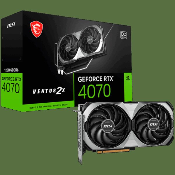 MSI RTX 4070 VENTUS 2X E1 12G OC