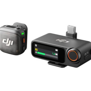 DJI Mic 3 (1 TX + 1 RX)Mikrofon,prenos do 250m,5.5h snimanja,48kHz 24 zvuk, 1x transmiter - Slika 1