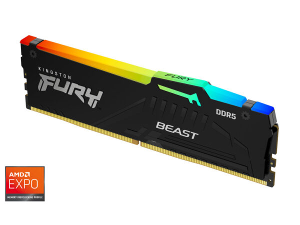 Kingston 16GB 5600MHz DDR5 RGBFury Beast