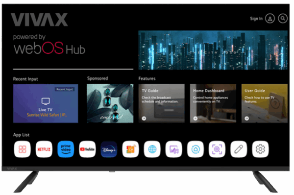 TV Vivax TV-43LE110W0