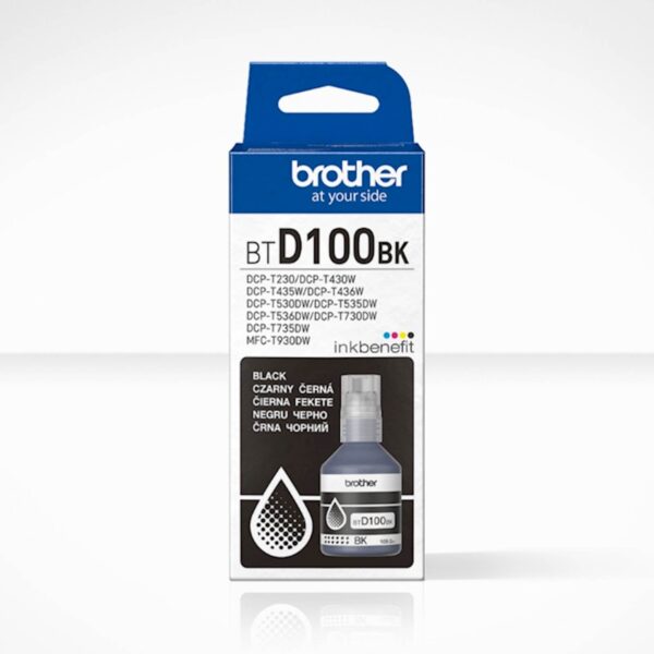 Tinta BROTHER BTD100BK Tinta BROTHER BTD100BK