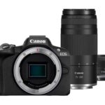 Fotoaparat CANON R50 BK+RF-S18-45+RF75-300