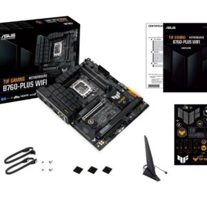 ASUS TUF GAMING B760-PLUS WIFI Intel B760;LGA 1700,4xDDR5 HDMI,DP;RAID;2.5Gb LAN;Wi-Fi 6E;ATX - Slika 1