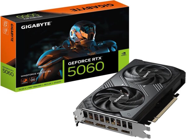 Gigabyte 5060 Windforce MAX OC 8GB GDDR7