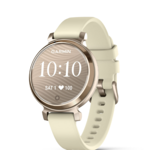 GARMIN Lily 2 Krem zlatni sa silikonskim remenom boje kokosa - Slika 1