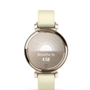 GARMIN Lily 2 Krem zlatni sa silikonskim remenom boje kokosa - Slika 2
