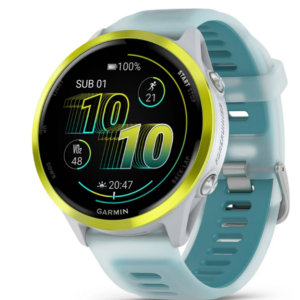 GARMIN Forerunner 570 47mm Whitestone/Amp Yellow - Slika 1