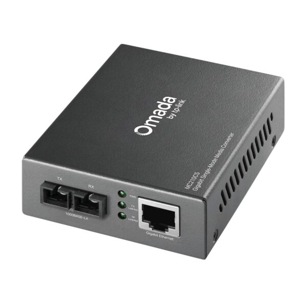Media Converter Gigabit Single-Mode Omada TP-Link MC210CS Media Converter Gigabit Single-Mode Omada TP-Link MC210CS