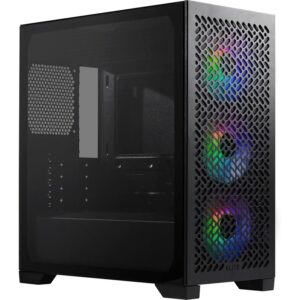 Cooler Master Case Elite 302 Black, Mid-Tower, mATX 3x120mm ARGB fans - Slika 1