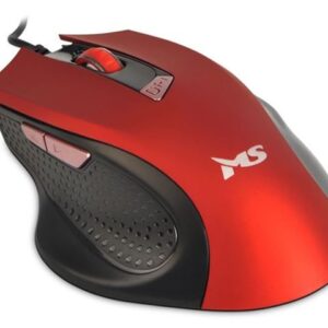 Miš Žičani MS FOCUS C116 crveni