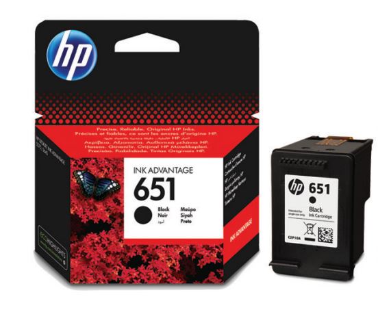 Tinta HP C2P10AE no.651 Black