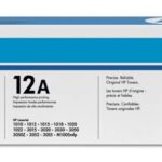 Toner HP black 12A