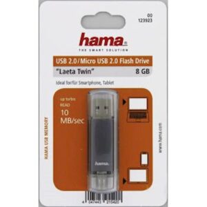 HAMA LAETA TWIN USB 2.0 8GB