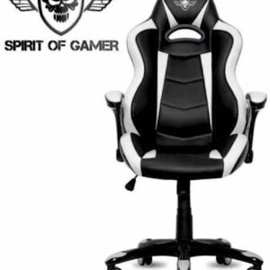 Gaming stolica Spirit of gamer RACING crno-bijela