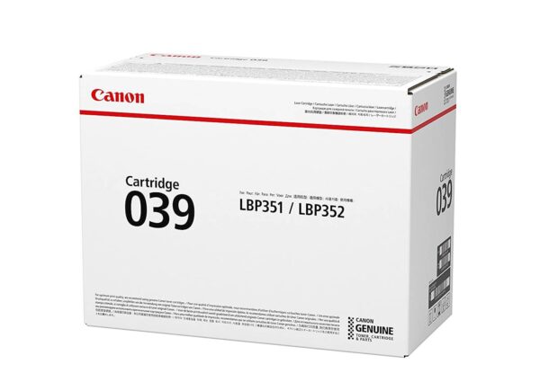 TONER CANON CRG-039 BK ZA LBP352x / LBP351x ZA 11.000 STRANA