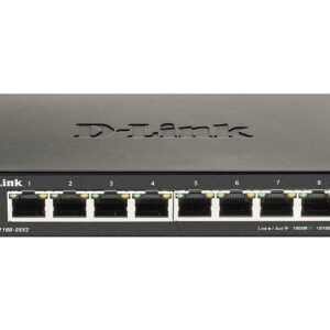 Switch DLINK 8-Port Gigabit Smart Managed V2