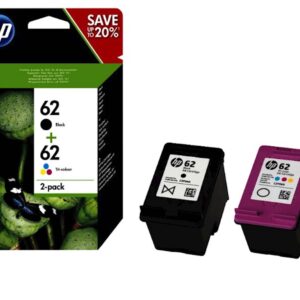 Tinta HP komplet 62 color+black