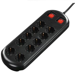 Produžni prenaponski kabl Hama 10 utičnica