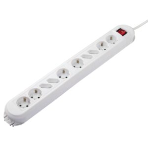 Produžni prenaponski kabl Hama 10 utičnica