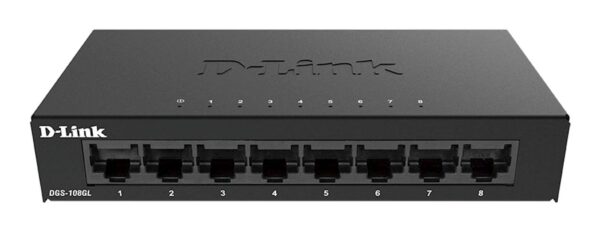 Switch DLINK 8-Port Gigabit Unmanaged Desktop  DGS-108GL