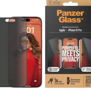 Zaštitno staklo PG iPhone 15 Pro Privacy