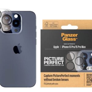 Zaštitni okvir za kameru PG iPhone 15 Pro/Pro Max