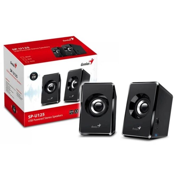 Zvučnik Genius SP-U125 USB crni 3W
