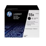 Toner HP black 55X ugovorni Dual Pack