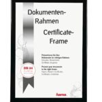 Okvir za slike HAMA Madrid plast. crni 21x29