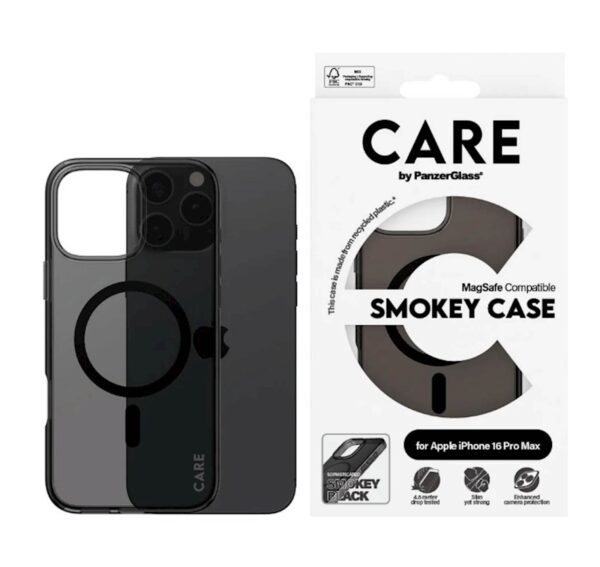 Zaštitni okvir Care Smokey MS iPhone 16 Pro Max Zaštitni okvir Care Smokey MS iPhone 16 Pro Max