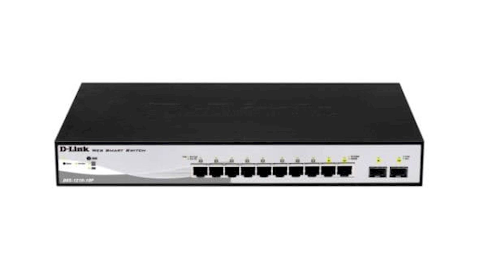 Switch DLINK 10-port Gbit PoE DGS-1210-10P/E