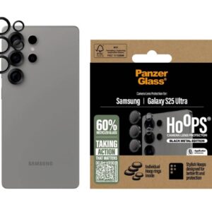 Zaštitni presten za kameru PanzerGlass S25 Utra BK