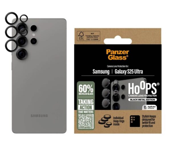 Zaštitni presten za kameru PanzerGlass S25 Utra BK Zaštitni presten za kameru PanzerGlass S25 Utra BK